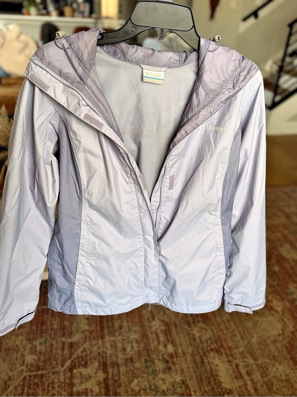 Columbia Rain Jacket Women's Purple M